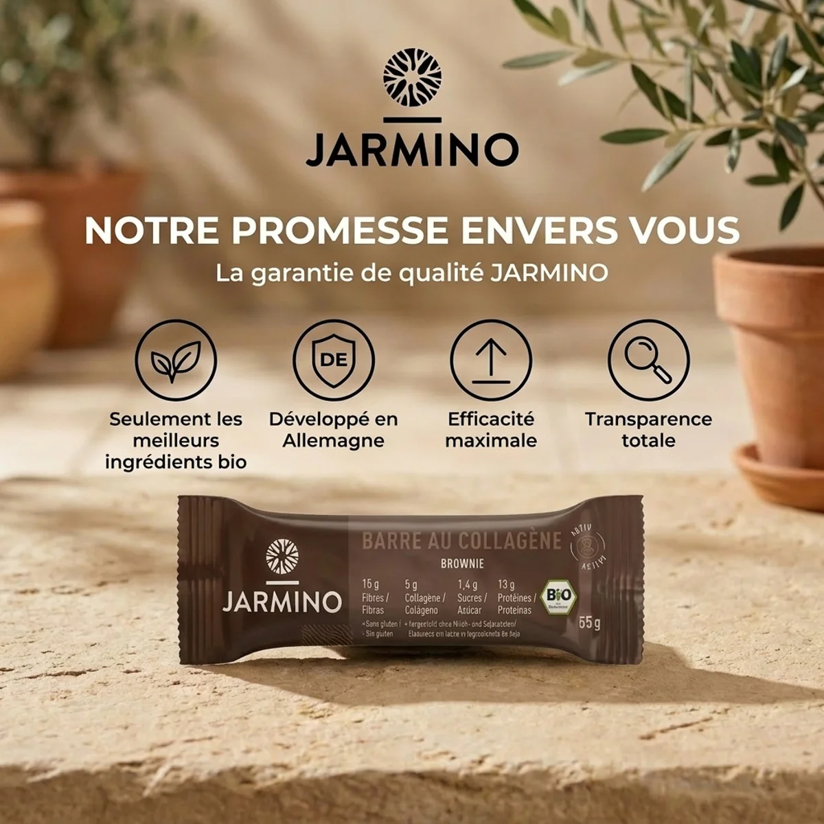 Barre de collagène saveur brownie - Image 3