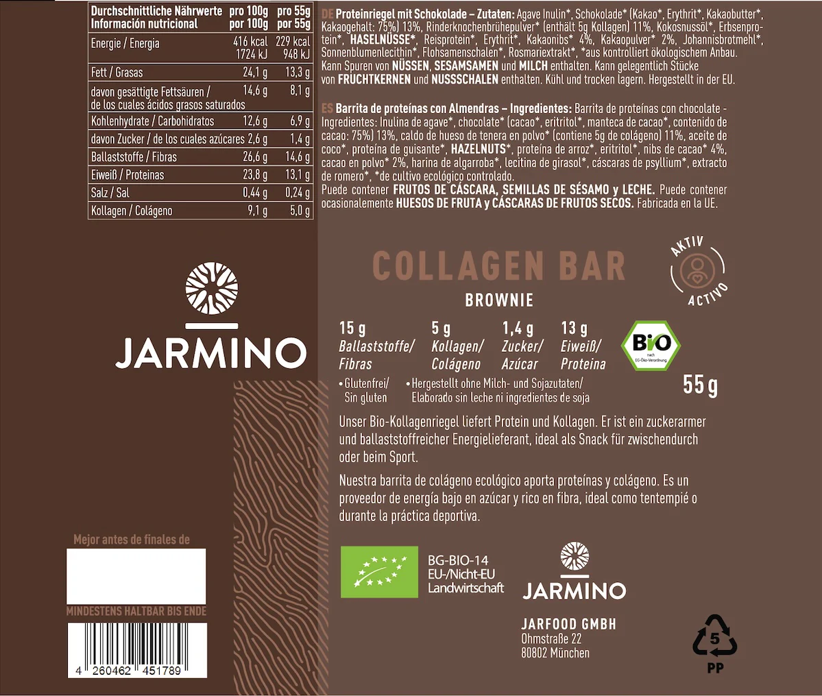 Barre de collagène saveur brownie - Image 9