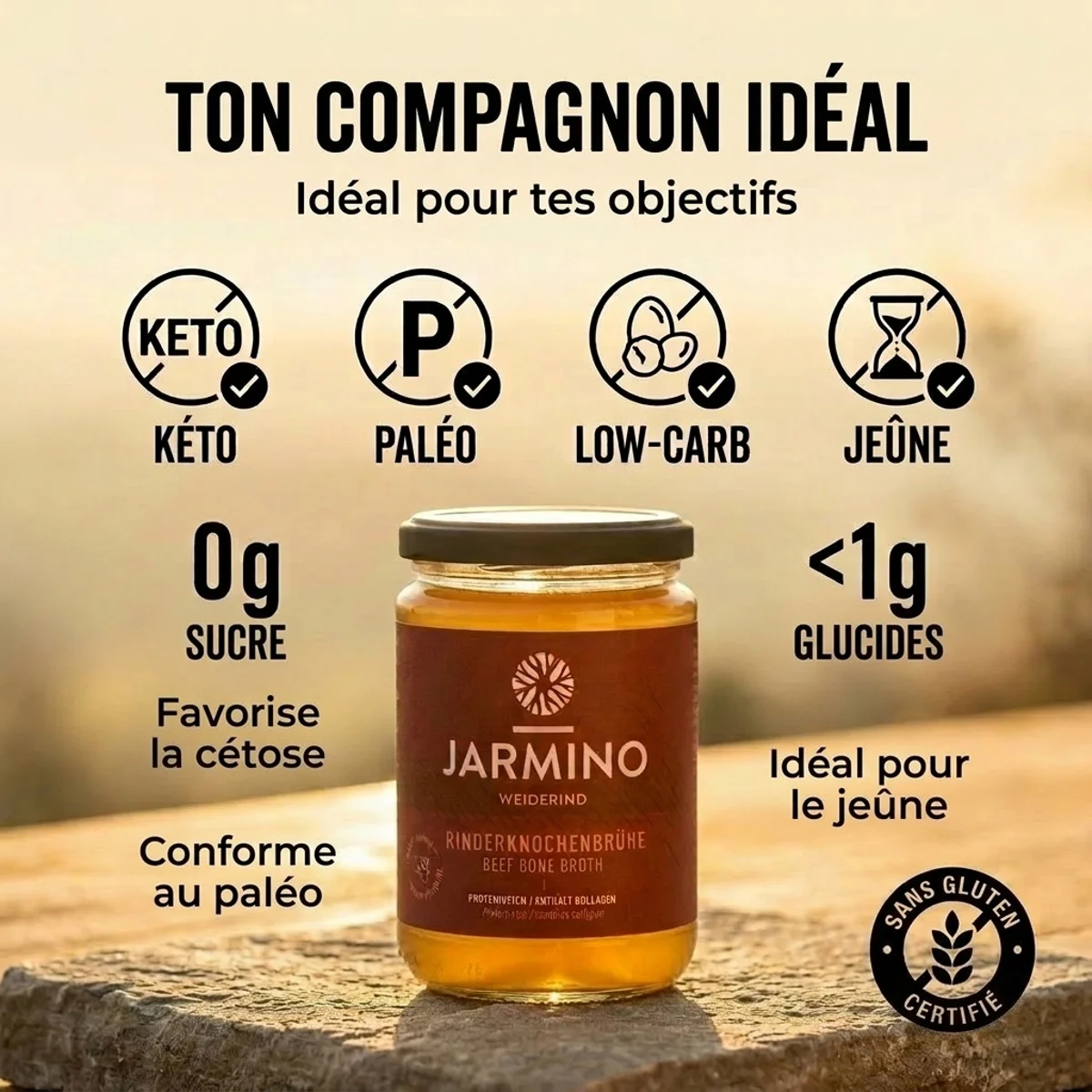 Bouillon d'os de bœuf (6x 350ml) - Image 6