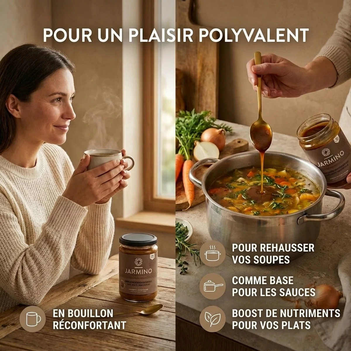 Concentré de bouillon d'os de bœuf (440g) - Image 4