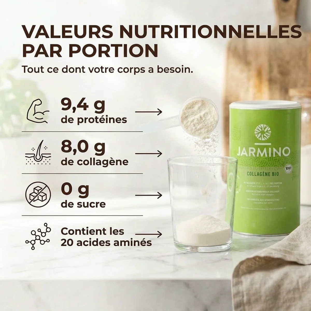 Bouillon d'os en poudre (300g) - Image 3